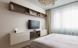 How to hang a TV in the bedroom photo