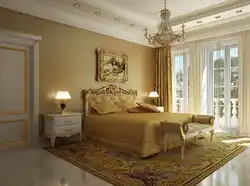 Gold Bedroom Interior