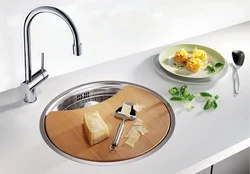 Дизайн Кухни С Круглыми Мойками