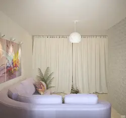 Студиялық пәтердің ішкі көрінісі