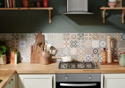 Kitchen tile combinations photo