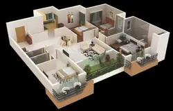 Дизайн Квартир 3 Спальни