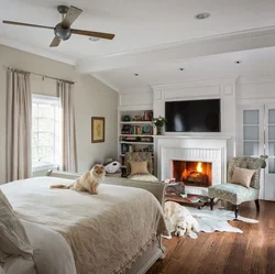 Bedroom design warm cozy