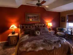 Bedroom design warm cozy