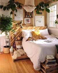 Bedroom design warm cozy