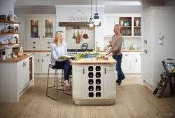 Kitchen interior for the whole family