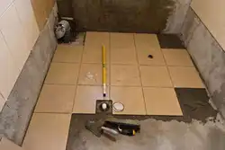 Banyonun döşəməsinə plitələr necə qoyulacaq fotoşəkil