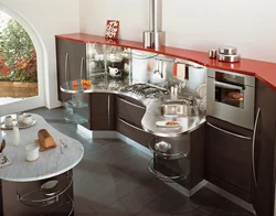 Unique kitchen interior