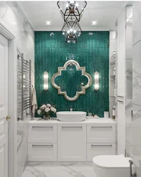 Emerald bathroom design