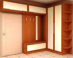 Встроенные угловые прихожие фото
