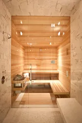 Evdə hamam və sauna foto