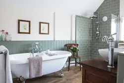 Bathroom wall interior