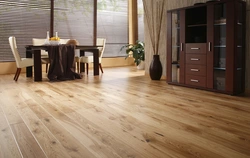 Parquet photo of flooring in an apartment
