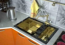 Kitchen design stove sink