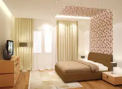 Bedroom design of two rooms photo