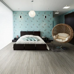 Yotoqxonaning ichki qismidagi devor qog'ozi laminati