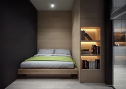 Photo bedroom design with double bed