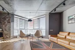 Loft ceilings in the apartment photo