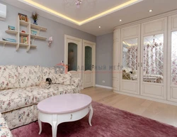 Living room in Provence style real photos