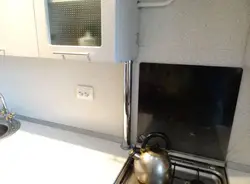 Як схаваць газавы лічыльнік на кухні фота ідэі