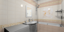 Bathroom panels photo size