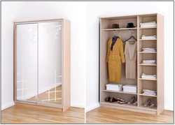 Wardrobe in the hallway depth 45 photos