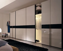 Wardrobe in the bedroom 4 meters photo