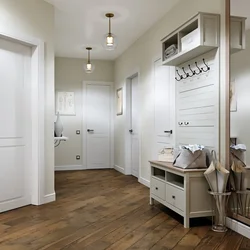 Hallway and bath design