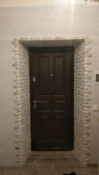 Photo Of Decorative Stone In The Hallway Entrance Door