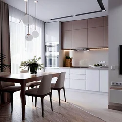 Photos of modern kitchens in real tones