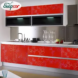 How to cover a kitchen with self-adhesive photo