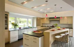 Kitchen wall and ceiling interiors