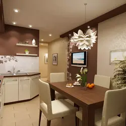Kitchen wall and ceiling interiors
