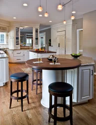 Beautiful Round Kitchens Photos