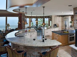 Beautiful Round Kitchens Photos