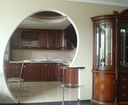Color Of The Arch In The Kitchen Photo