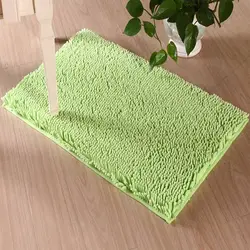 Green bath mats photo
