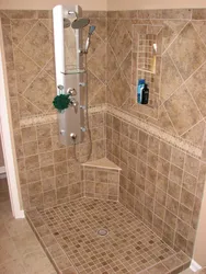 Shower in the bathroom photo how to arrange it