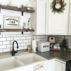 Boar apron in the kitchen interior