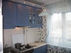 Хрущевтегі көк асүй дизайны