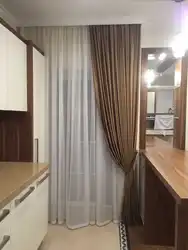 Brown Tulle For Kitchen Interior