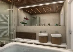Рэйкі ў ванным пакоі дызайн