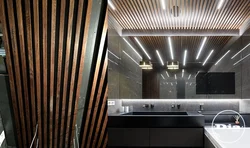 Bathroom slats design