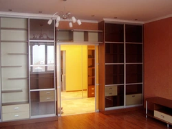 Wardrobe As A Partition In The Hallway Photo