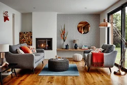 Interior items for a modern living room