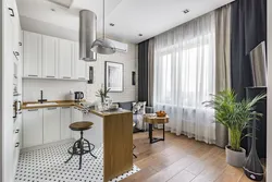 Apartment design 20 sq m with one window