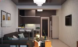 Apartment Design 28 Sq M With Balcony