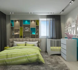 Bedroom design for the whole family