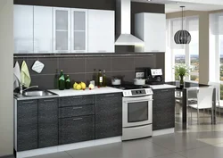 Silver kitchen photo