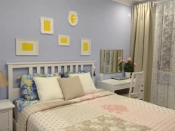 Bedroom Yellow Blue Photo